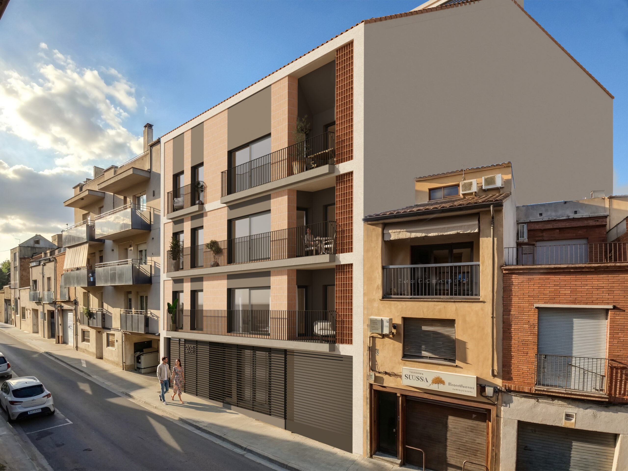 P_26039 Arq Hab Terrassa CS_Ext Fachada EF01